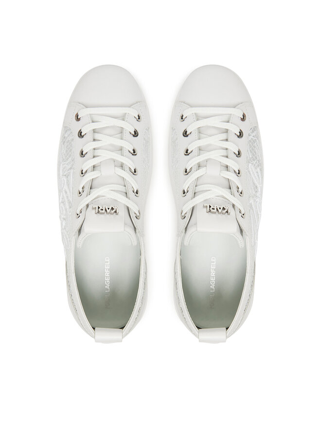 KARL LAGERFELD Sneakersy KARL LAGERFELD KL65011F Bílá