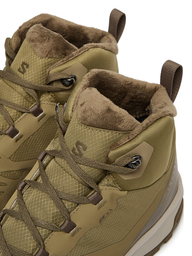 Salomon Bakancs Salomon Outsnap Waterproof L47854000 Zöld