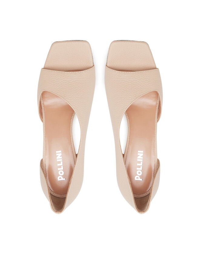 Pollini Sandały Pollini SA16207C1MTD0122 Beżowy