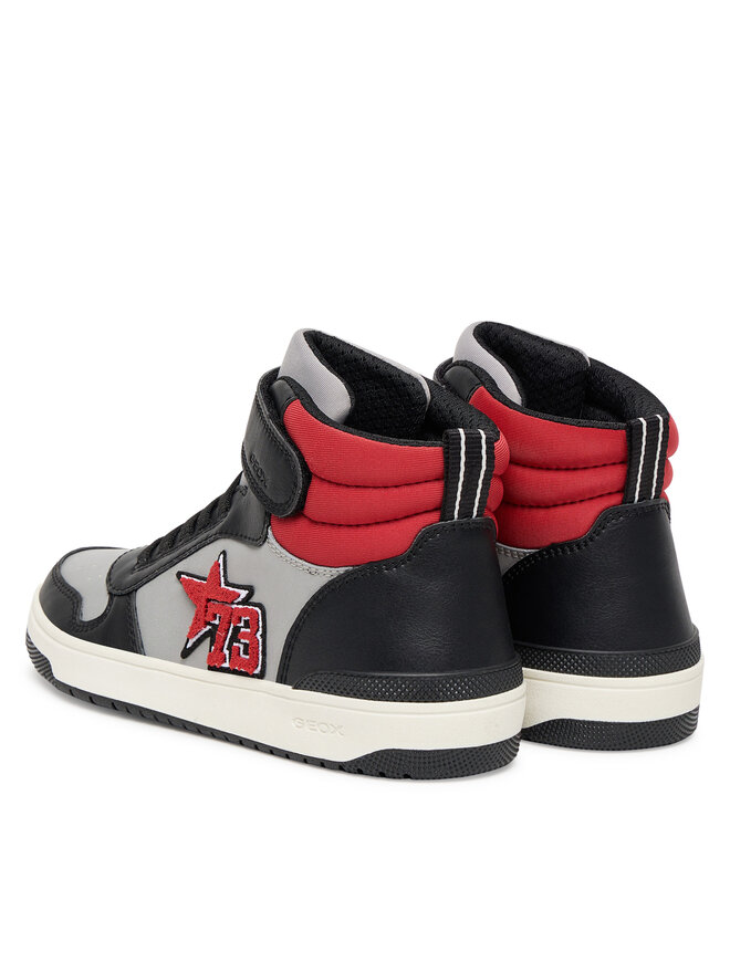 Geox Sneakersy Geox J Washiba J56LQC 054FU C0043 D Šedá