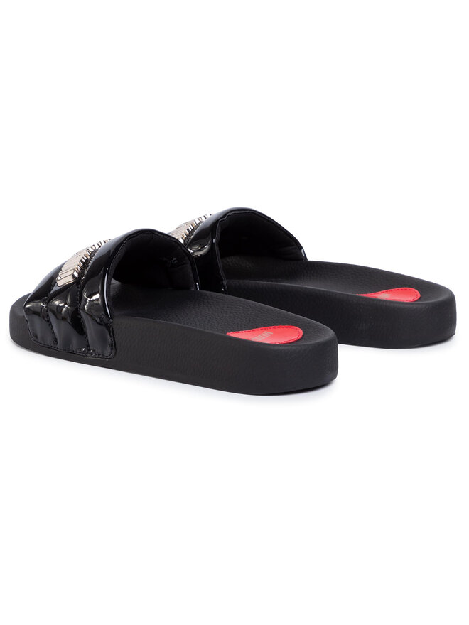 LOVE MOSCHINO Шльопанці LOVE MOSCHINO JA28022G1AID0000 Чорний