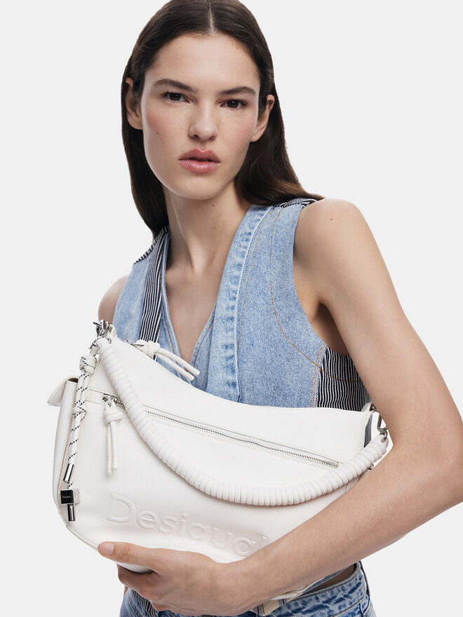 Desigual Torebka Desigual 25SAXPBV Biały