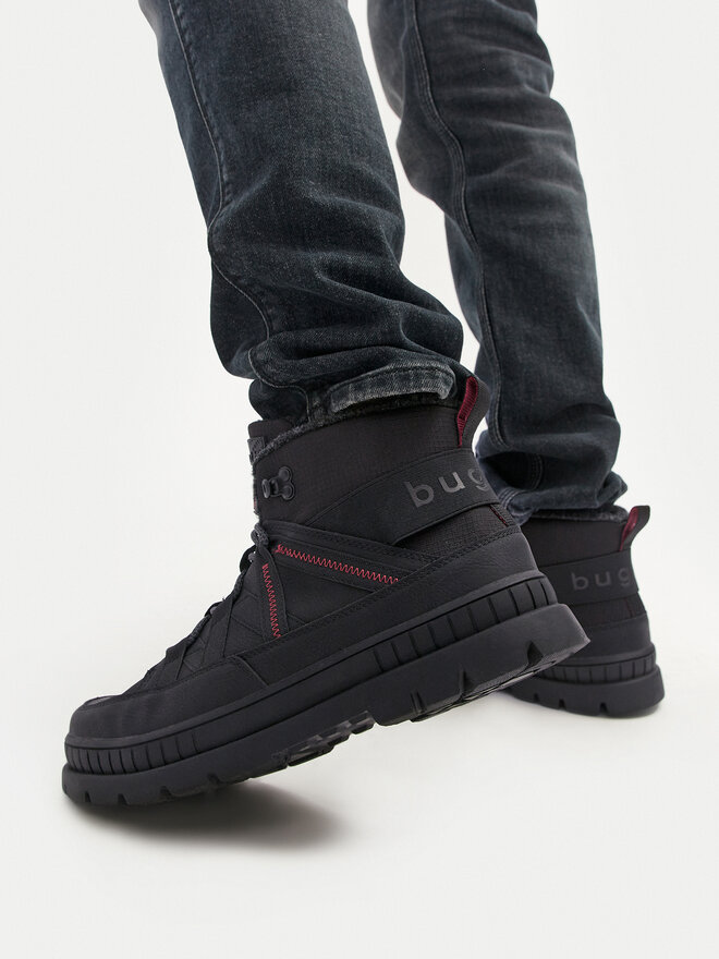 Bugatti Schnürschuhe Bugatti AGB39-5000 Schwarz