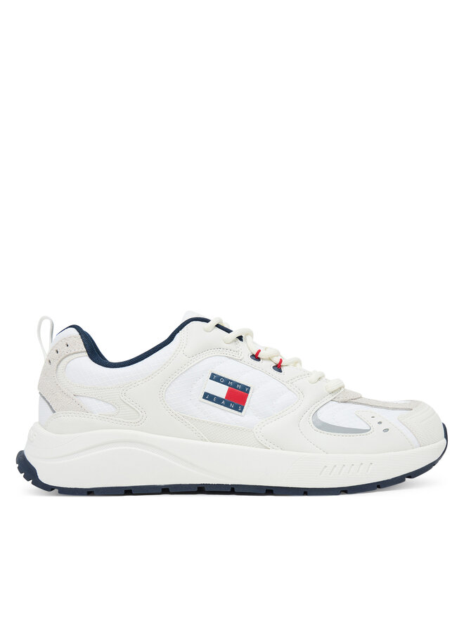 Tommy Jeans Снікерcи Tommy Jeans Tjm Runner EM0EM01581 Écru