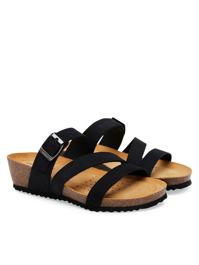 Geox Klapki Geox D New Sthellae D551AA 00032 C9999 Czarny