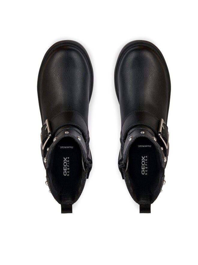 Geox Stiefeletten Geox J Eclair Girl J369QK 000BU C9999 M Schwarz