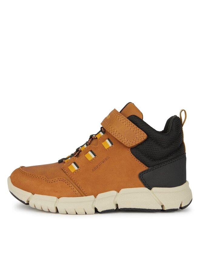 Geox Šnurovacia obuv Geox J Flexyper Boy B Abx J949XA 032FU C6F2G D Hnedá