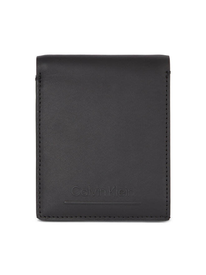 Calvin Klein Herren Geldbörse Calvin Klein Ck Must Bifold 5Cc W/Coin K50K510877 Schwarz