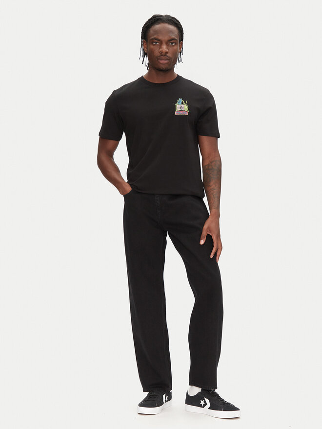 Volcom Volcom Marškinėliai Catv A3512552 Juoda Classic Fit
