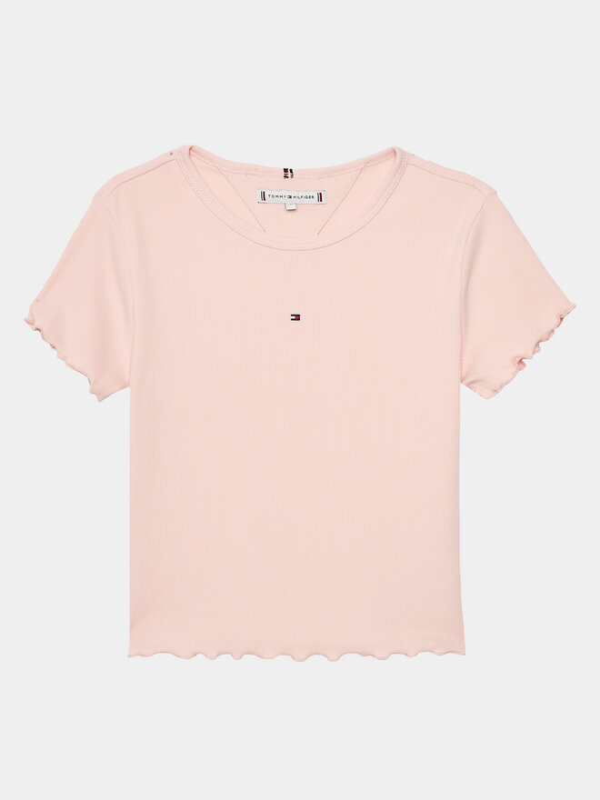 Tommy Hilfiger Tommy Hilfiger Marškinėliai Essential KG0KG08138 Rožinė Regular Fit