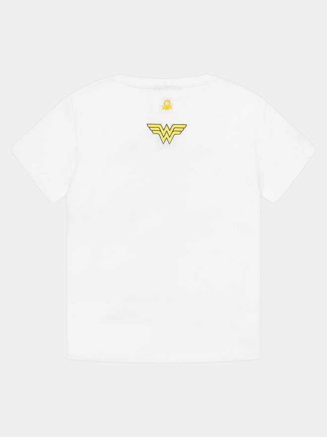 United Colors Of Benetton United Colors Of Benetton T-Shirt 3096C10IO Weiß Regular Fit