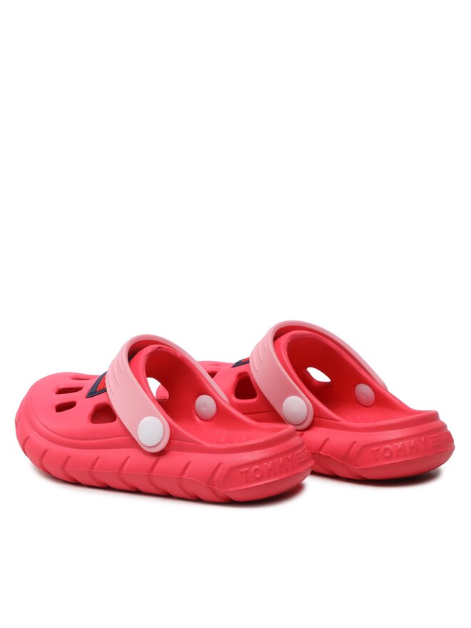 Tommy Hilfiger Šľapky Tommy Hilfiger Flag Comfy Sandal T1A2-32780-0083 M Ružová