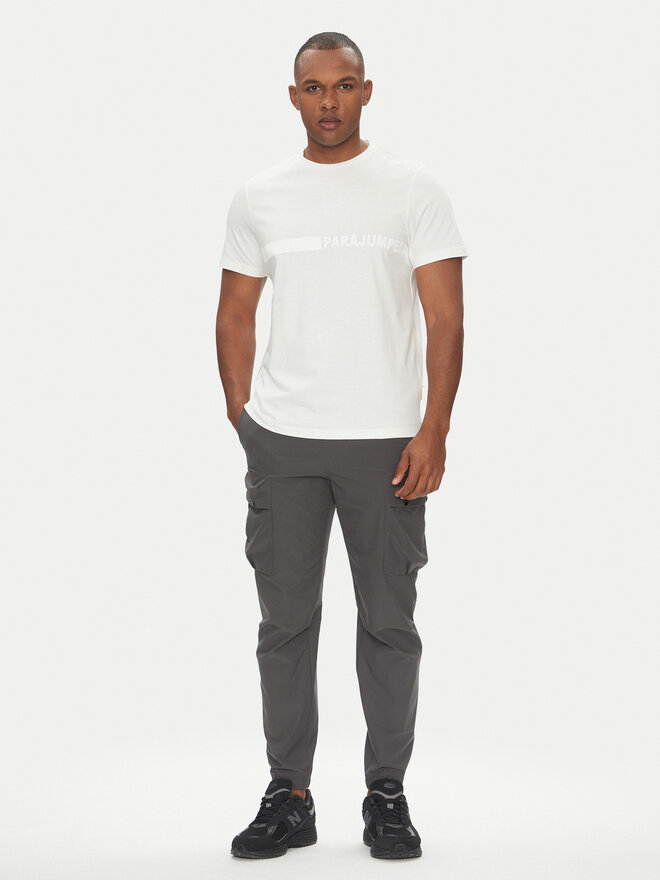 Parajumpers Parajumpers Camiseta Space 25SMPMTSXF05 Blanco Regular Fit