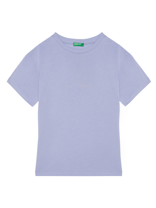 United Colors Of Benetton United Colors Of Benetton Marškinėliai 3I1XC10P7 Violetinė Regular Fit