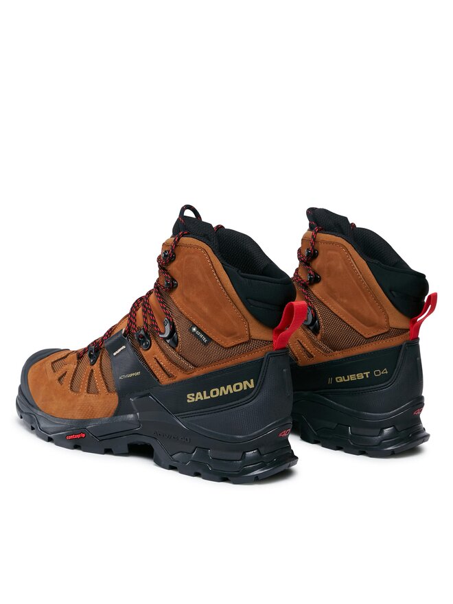 Salomon Trekkingi Salomon Quest 4 GORE-TEX L47156400 Czarny