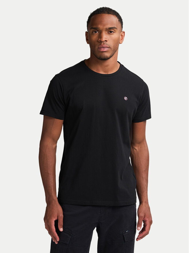 Petrol Industries Petrol Industries Camiseta M-ROS-TSR002 Negro Regular Fit
