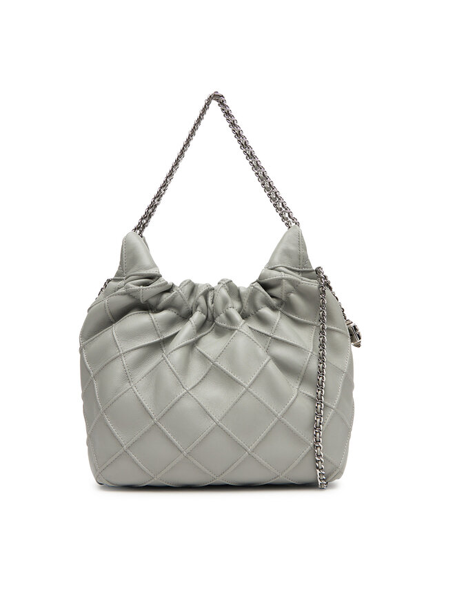 Tory Burch Torebka Tory Burch Mini Fleming 162451 Szary