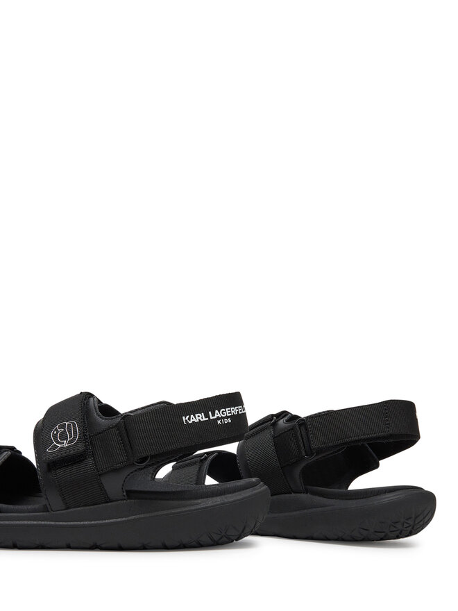 Karl Lagerfeld Kids Sandale Karl Lagerfeld Kids Z30382 S Negru