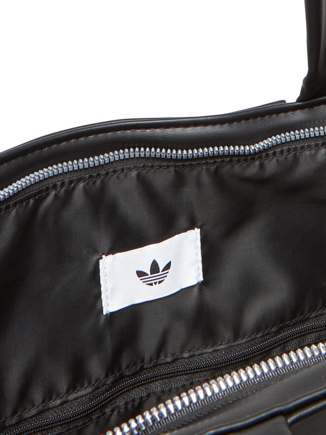 adidas Сумка adidas Polyurethane Shopper Outline Trefoil JC6000 Чорний