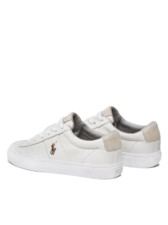 Polo Ralph Lauren Πάνινα παπούτσια Polo Ralph Lauren Sayer 816749369003 Λευκό