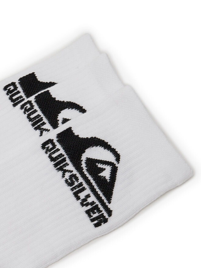 Quiksilver Skarpety Quiksilver AS_QUIKSILVER_101W_SS25 (3-PACK) Biały