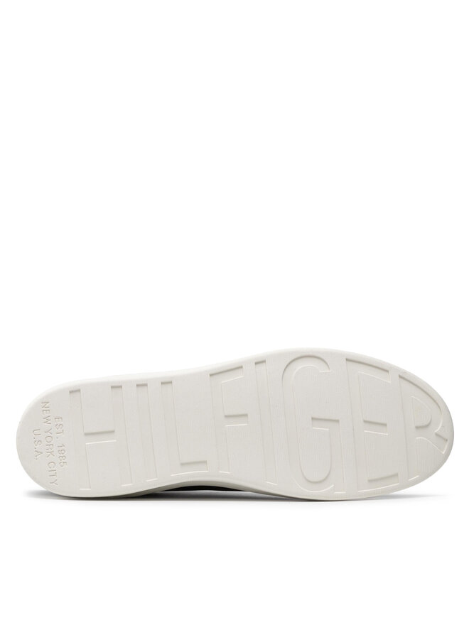 Tommy Hilfiger Сникърси Tommy Hilfiger Retro Court Clean Cupsole FM0FM04004 Черен