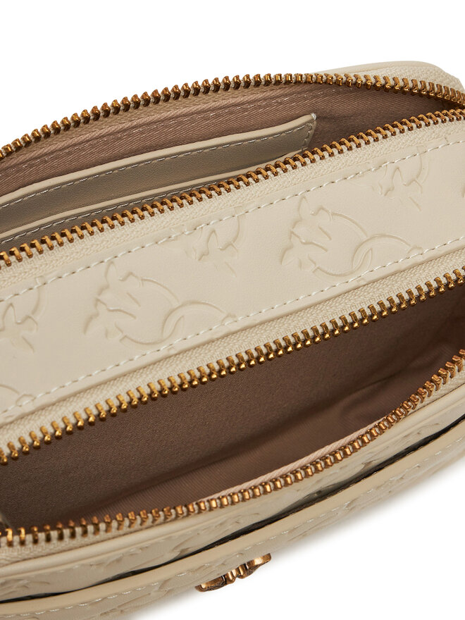PINKO Torebka PINKO Camera Bag Mini PE 25 PLTT 104292 A1YB Beżowy