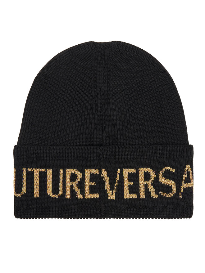Versace Jeans Couture Kapa Versace Jeans Couture Big Beanie 79YAZK40 Crna