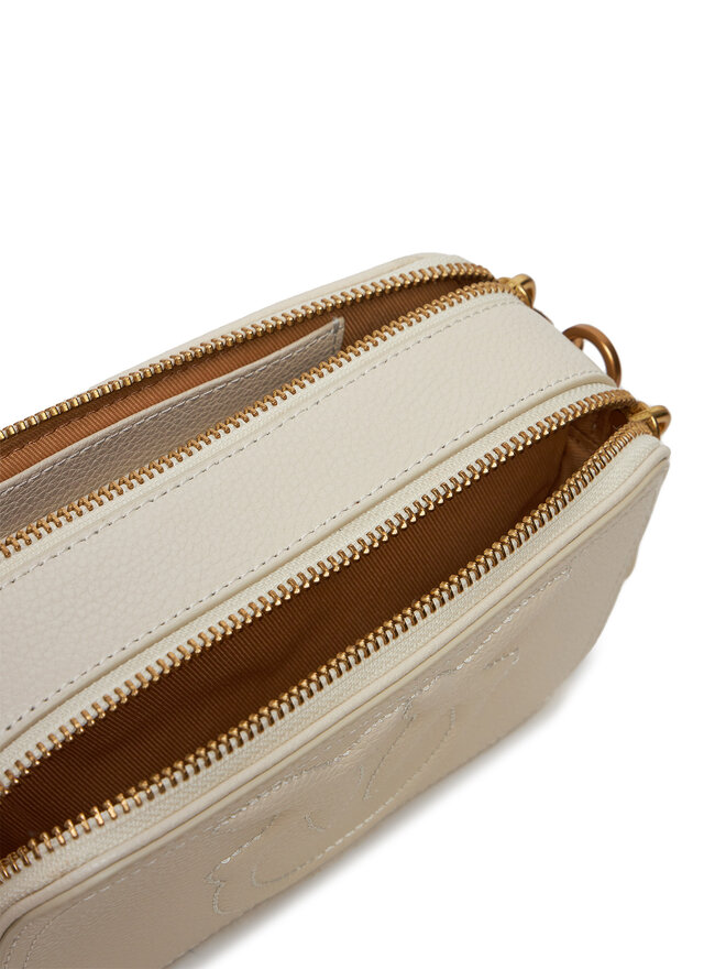 PINKO Сумка PINKO Pelle Bottalata 103799 Écru