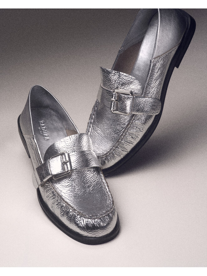 Badura Mokaszin Badura CAMELLIA-V1792-255 Ezüst