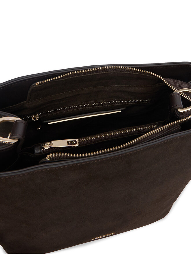 GINO ROSSI Handtasche GINO ROSSI EO-TYLO-182-L Dunkelbraun
