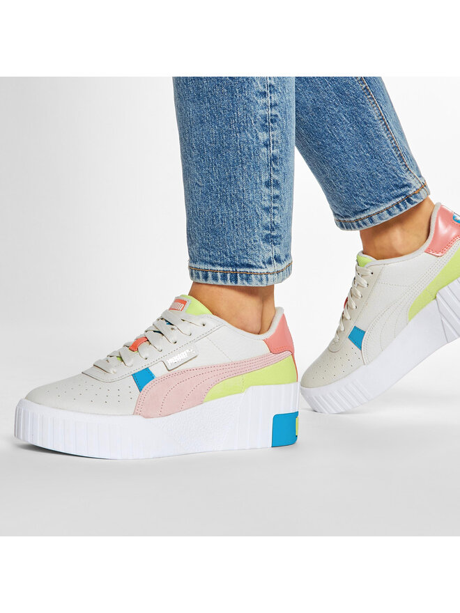 Puma Snīkeri Puma Cali Wedge Sunset Bv Wn's 374317 01 Bēšs