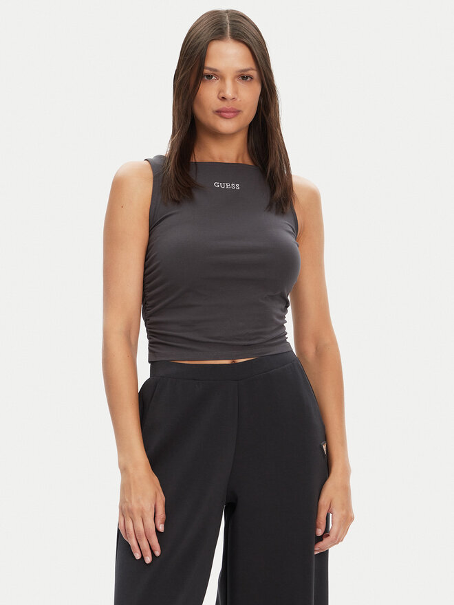 Guess Guess Felső V5YP00 J1314 Szürke Slim Fit
