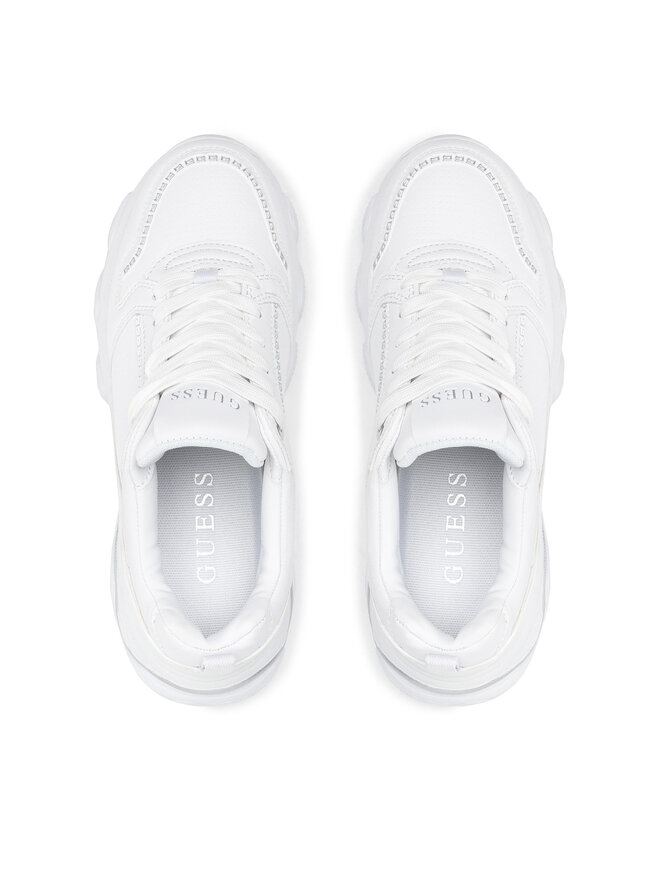 Guess Sneakersy Guess Mags FL5MGS ELE12 Biały