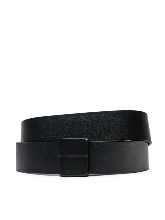 Calvin Klein Herrengürtel Calvin Klein Iconic Plaque 35Mm K50K512320 Schwarz