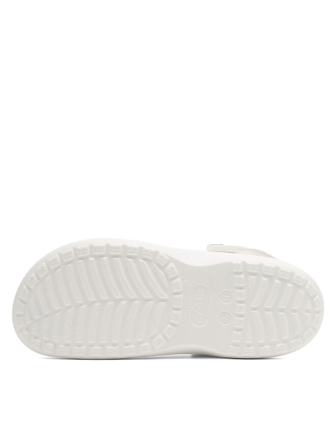 Crocs Şlapi Crocs BAYA PLATFORM CLOG 208186-100 Écru