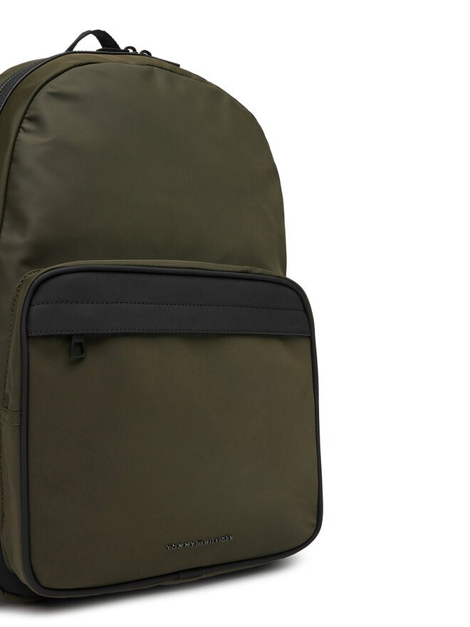 Tommy Hilfiger Nahrbtnik Tommy Hilfiger Th Repreve Backpack AM0AM13184 Zelena