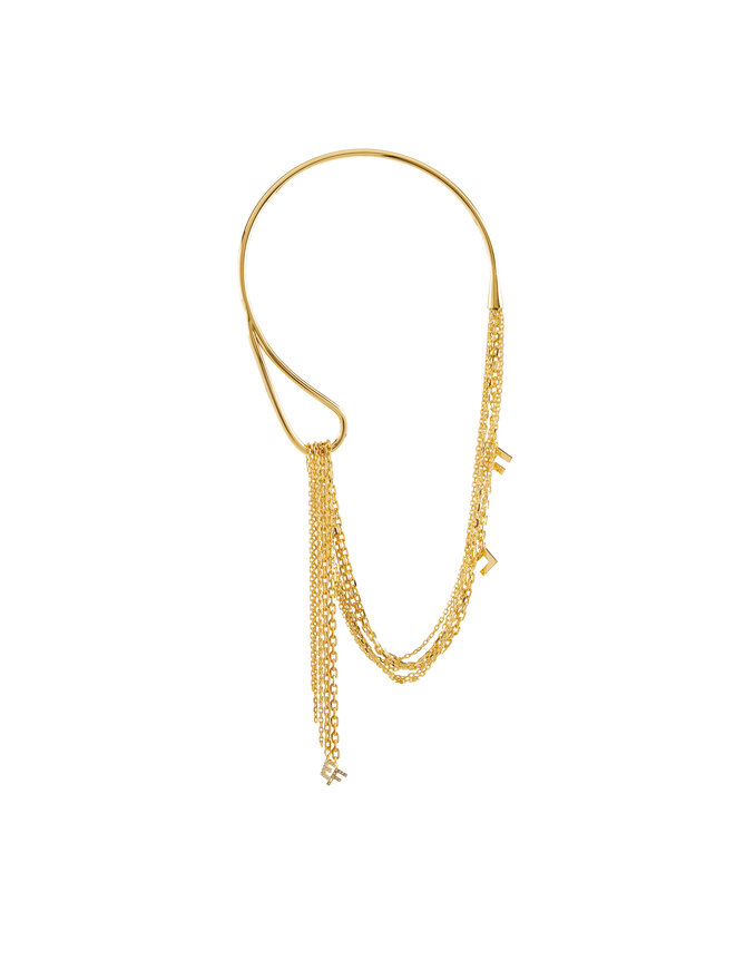 Elisabetta Franchi Nyaklánc Elisabetta Franchi CO-03B-52E2-V380 Arany
