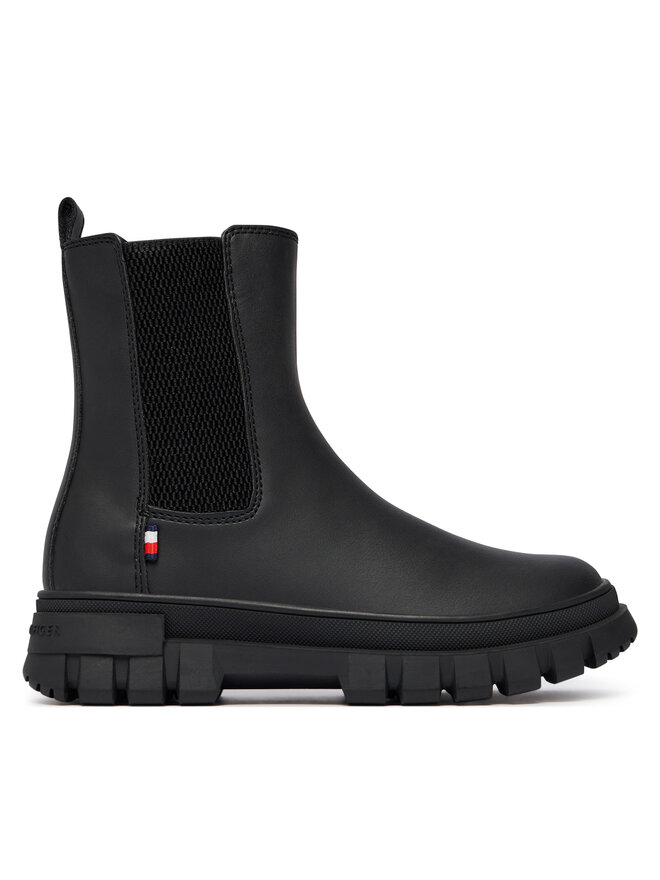 Tommy Hilfiger Stiefeletten Tommy Hilfiger T3X5-35295-1355 M Schwarz