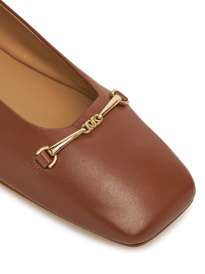 MICHAEL Michael Kors Μπαλαρίνες MICHAEL Michael Kors Lena 40S5LEFP1L Καφέ