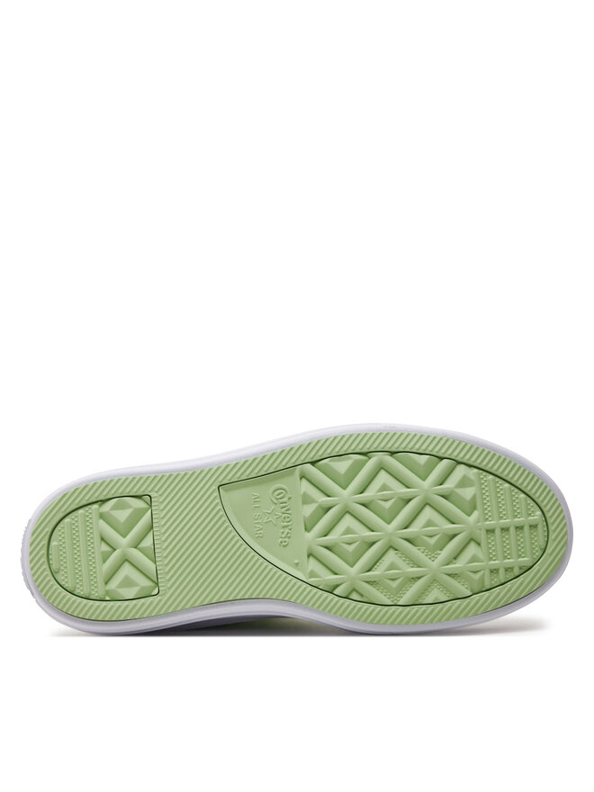 Converse Кецове Converse Chuck Taylor All Star Motion Platform Stars A08100C Зелен