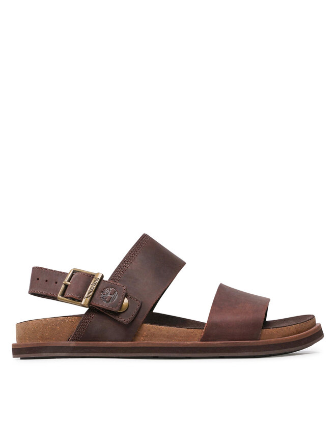 Timberland Sandały Timberland Amalfi Vibes 2Band Sandal TB0A419HV131 Brązowy