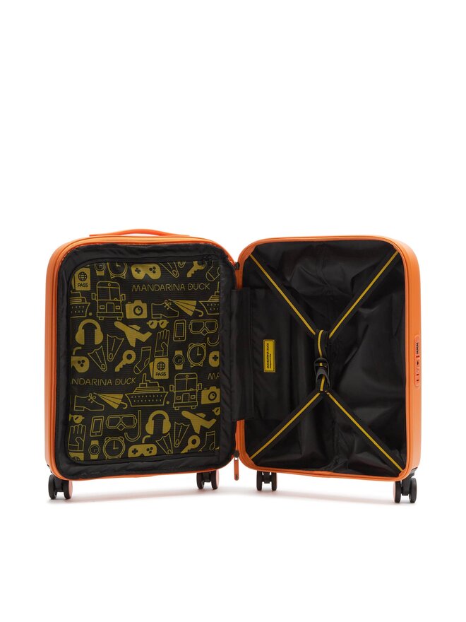 Mandarina Duck Βαλίτσα Καμπίνας Mandarina Duck Logoduck+ P10SZV2406Y Πορτοκαλί