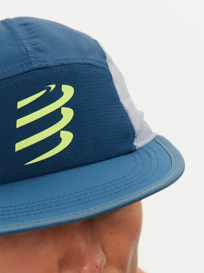 Compressport Шапка с козирка Compressport 5 Panel Light Cap CU00097B Син