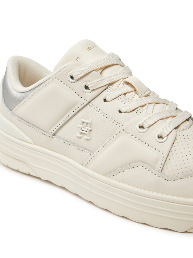 Tommy Hilfiger Sneakersy Tommy Hilfiger FW0FW08326 Beżowy