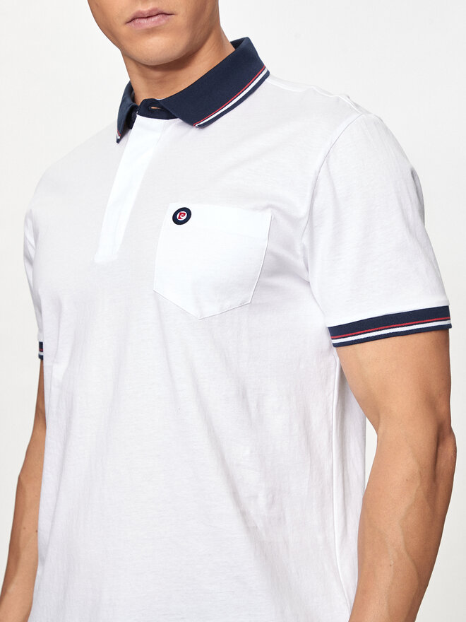 Pierre Cardin Pierre Cardin Poloshirt C5 21284.2034 Weiß Regular Fit
