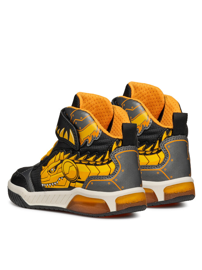 Geox Sneakersy Geox J Inek Boy J469CA 011BC C0054 DD Czarny