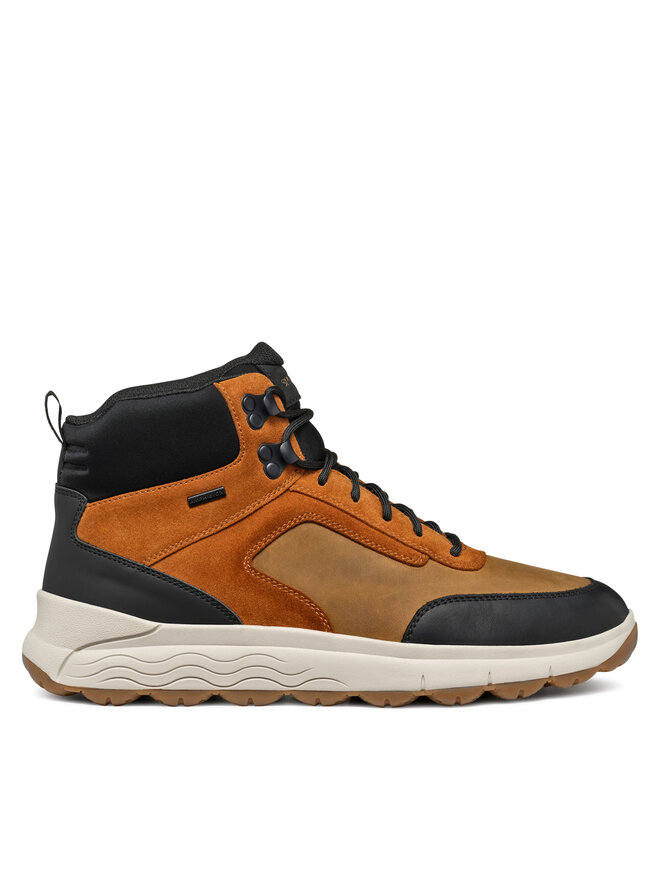 Geox Schnürstiefeletten Geox U Spherica 4X4 B Abx U46FDB 0FF22 C2112 Braun