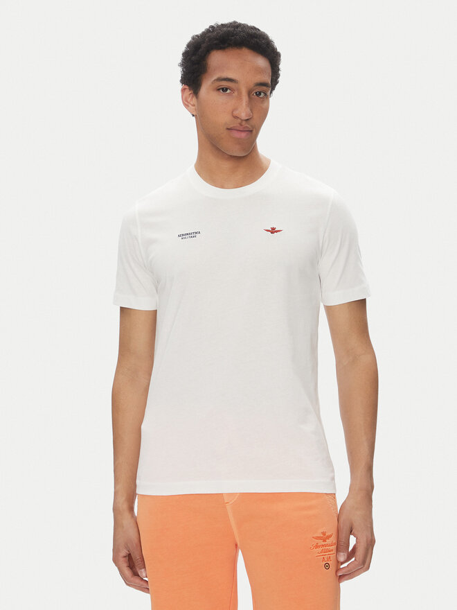 Aeronautica Militare Aeronautica Militare Póló 251TS2429J634 Fehér Regular Fit