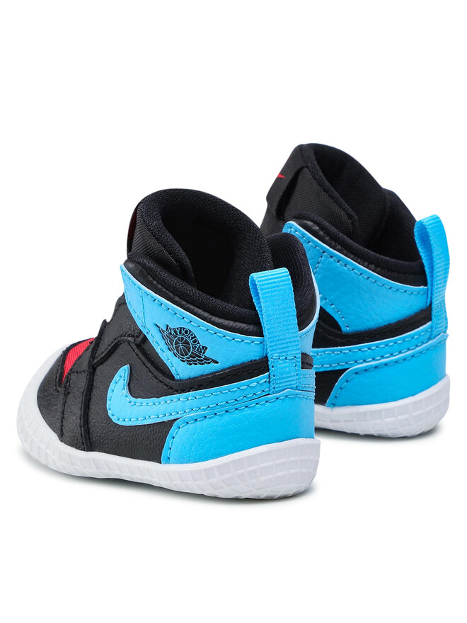 Nike Sneakersy Nike Jordan 1 Crib Bootie AT3745 046 Czarny